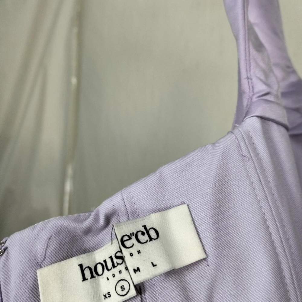 House of CB Lavender Corset Slip Dress orchid breeze small - Picture 12 of 13